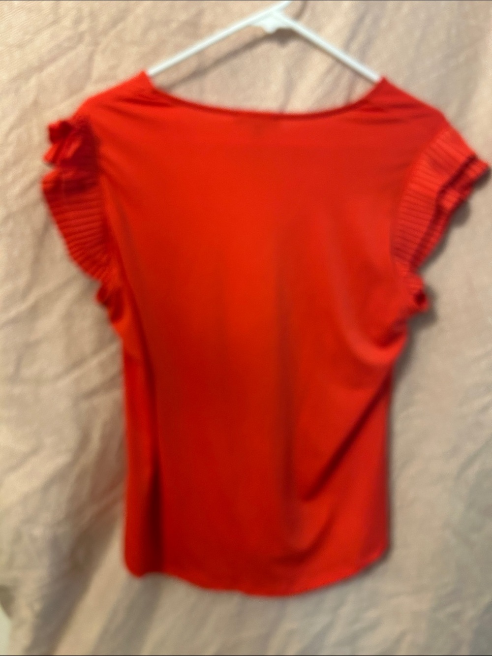 Adrianna Papell Women’s Red Top Medium NWT - Picture 5 of 5